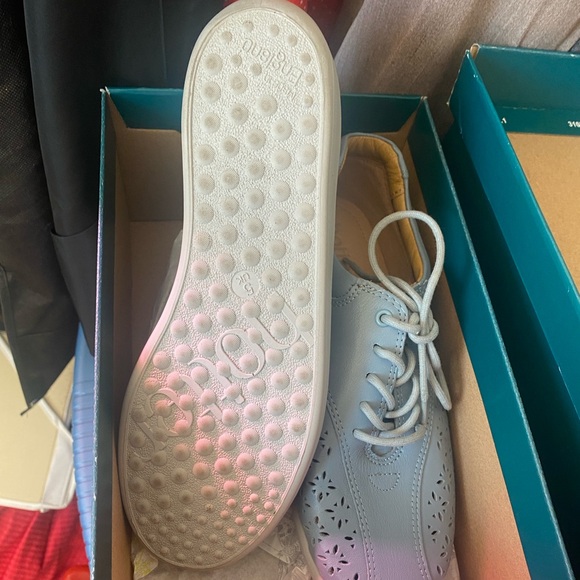 Hotter, Tone walking shoes in aqua - us 7 EEE - Picture 4 of 4